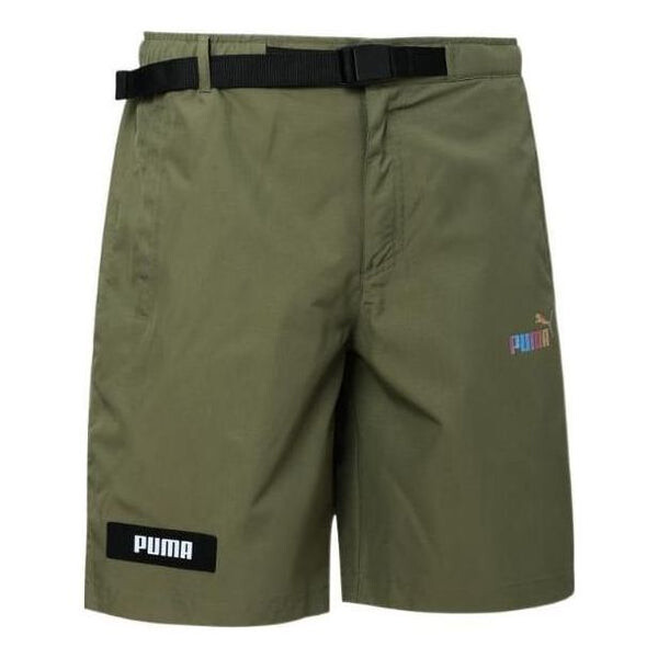 

Шорты logo cargo shorts 'olivegreen' Puma, зеленый