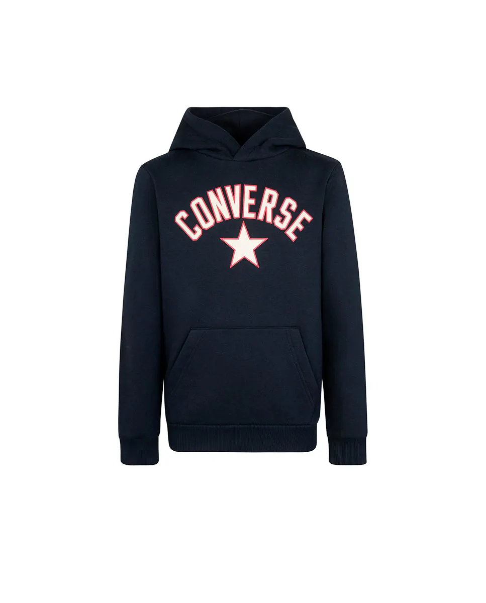 

Флисовая толстовка Arch для мальчика Converse, черный