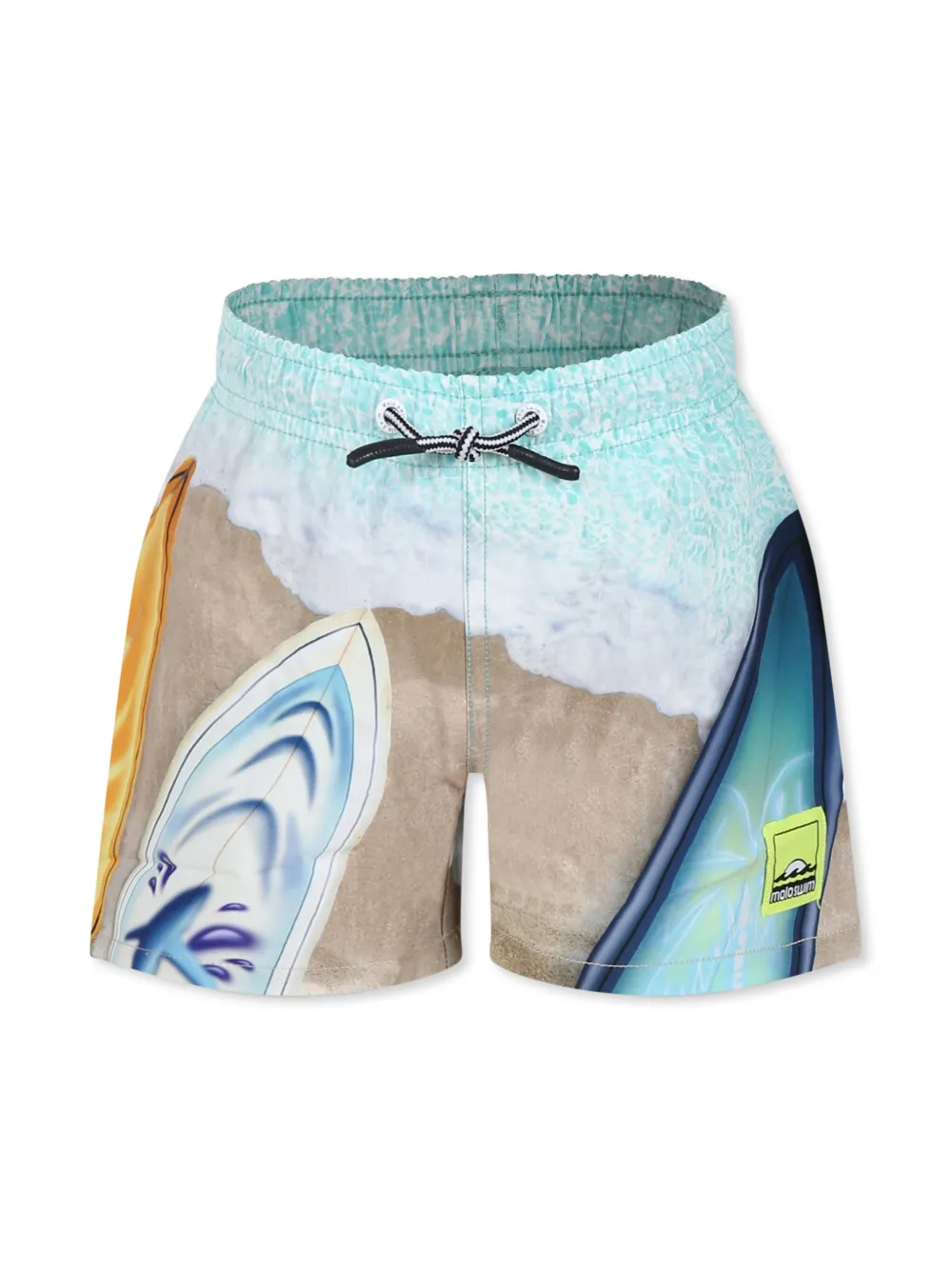 

Плавки-шорты с графичным принтом Molo, синий