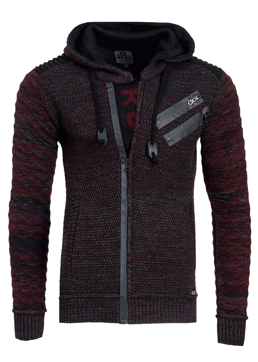 

Вязаный кардиган Rusty Neal, цвет Grey/Black