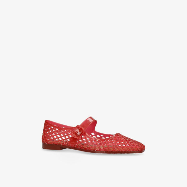 Балетки Sam Edelman Микала с ремешком, красный — фото 3