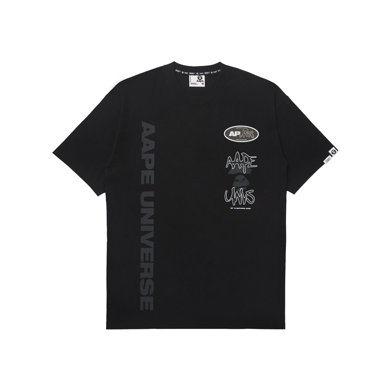 

Футболка мужская Aape, черная BKX