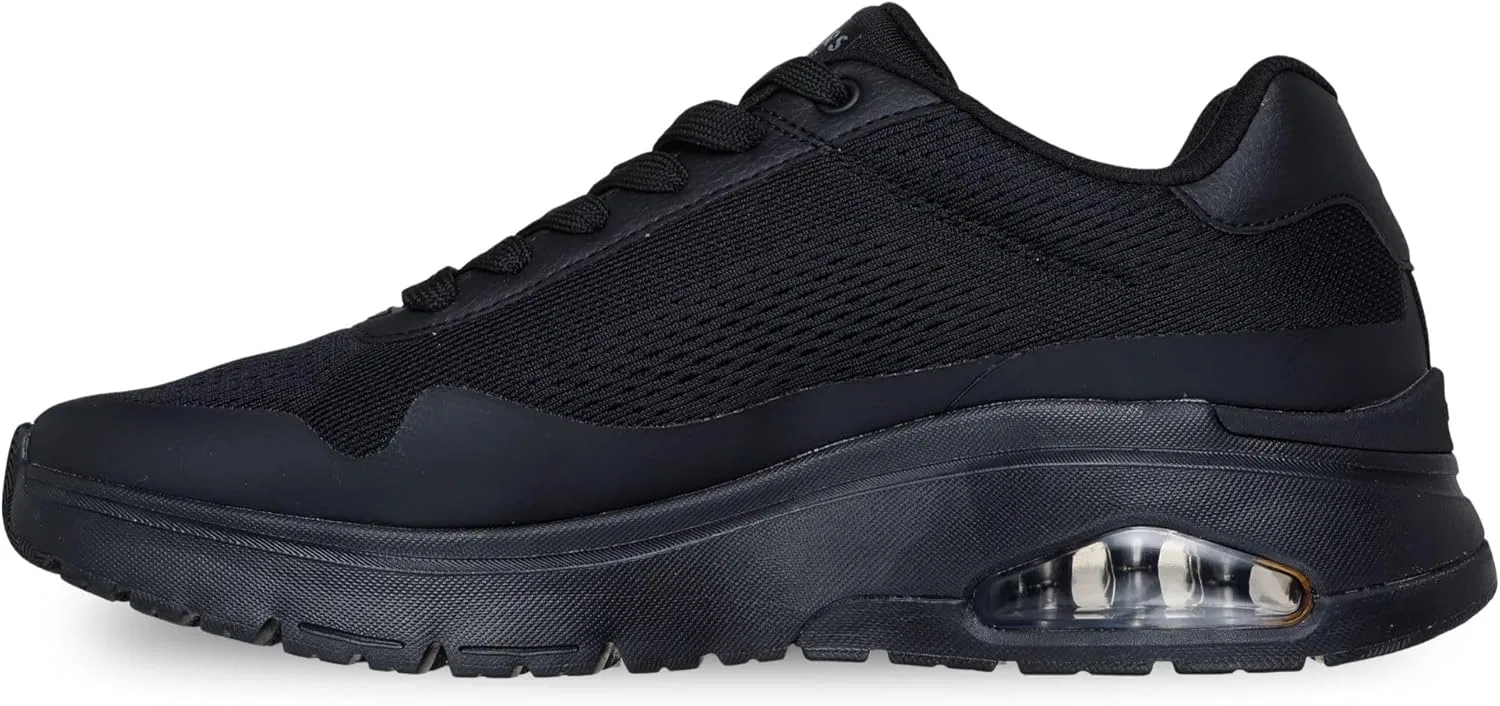 Мужские кроссовки Skechers UNO Flex-Spring On Air, Black — фото 3