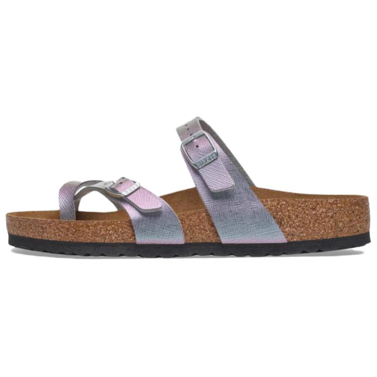 Birkenstock Женские узкие фиолетовые шлепанцы Mayari