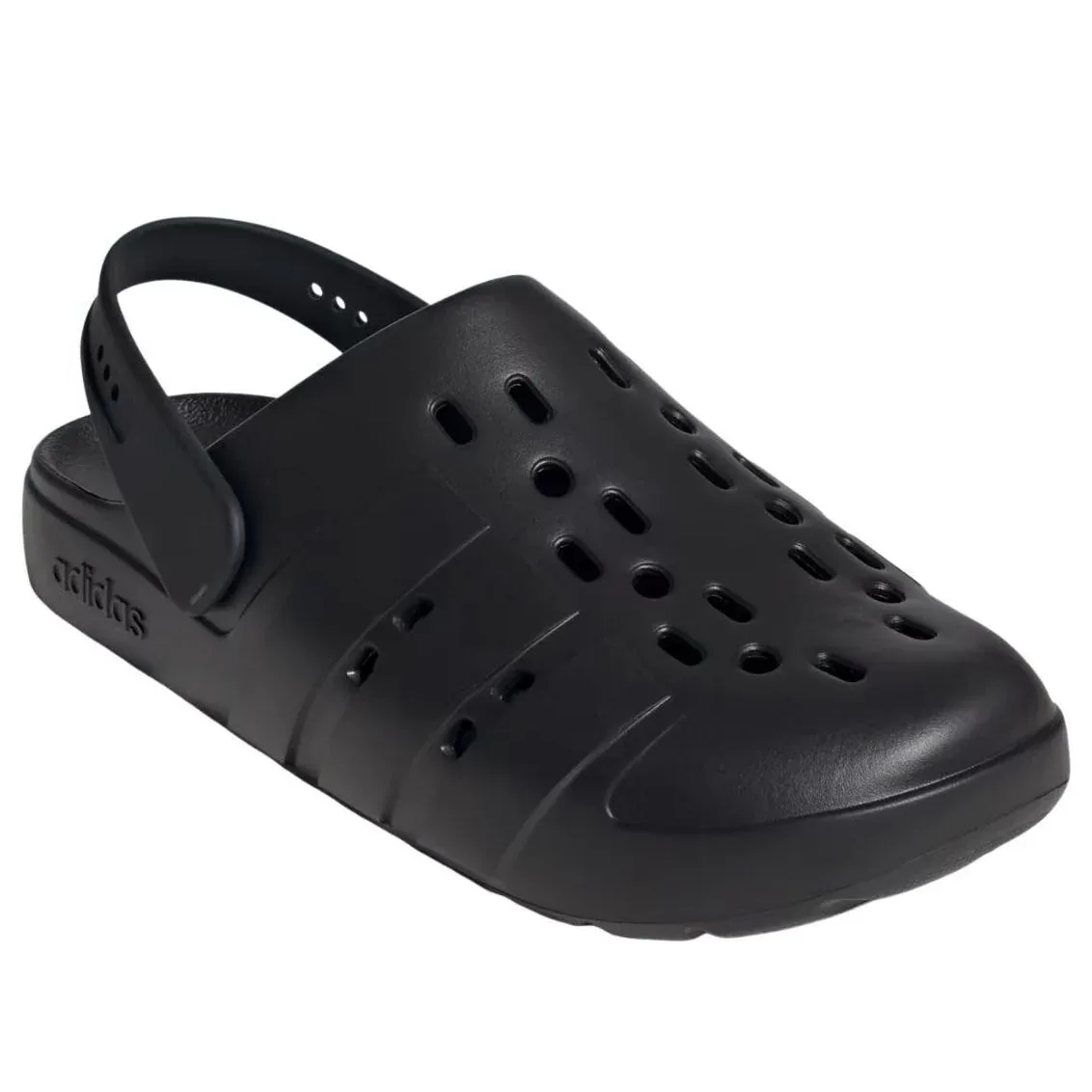 Сабо Adidas Adilette Clog 2.0 'Black' — фото 4