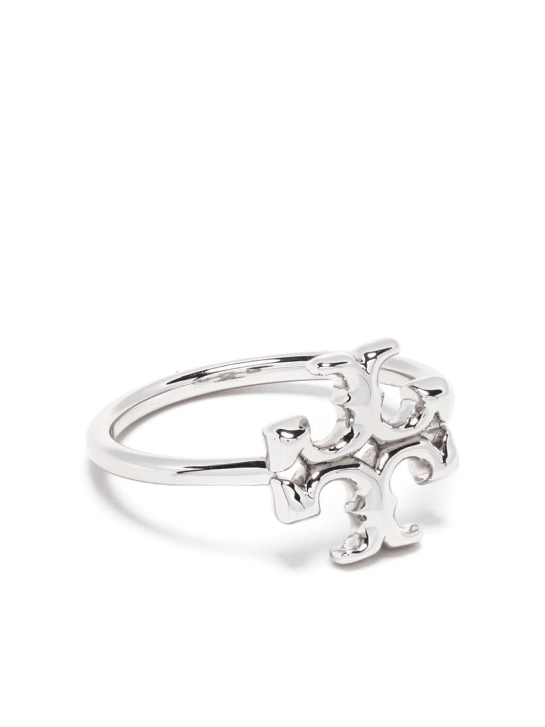 

Кольцо с логотипом Tory Burch, серебряный