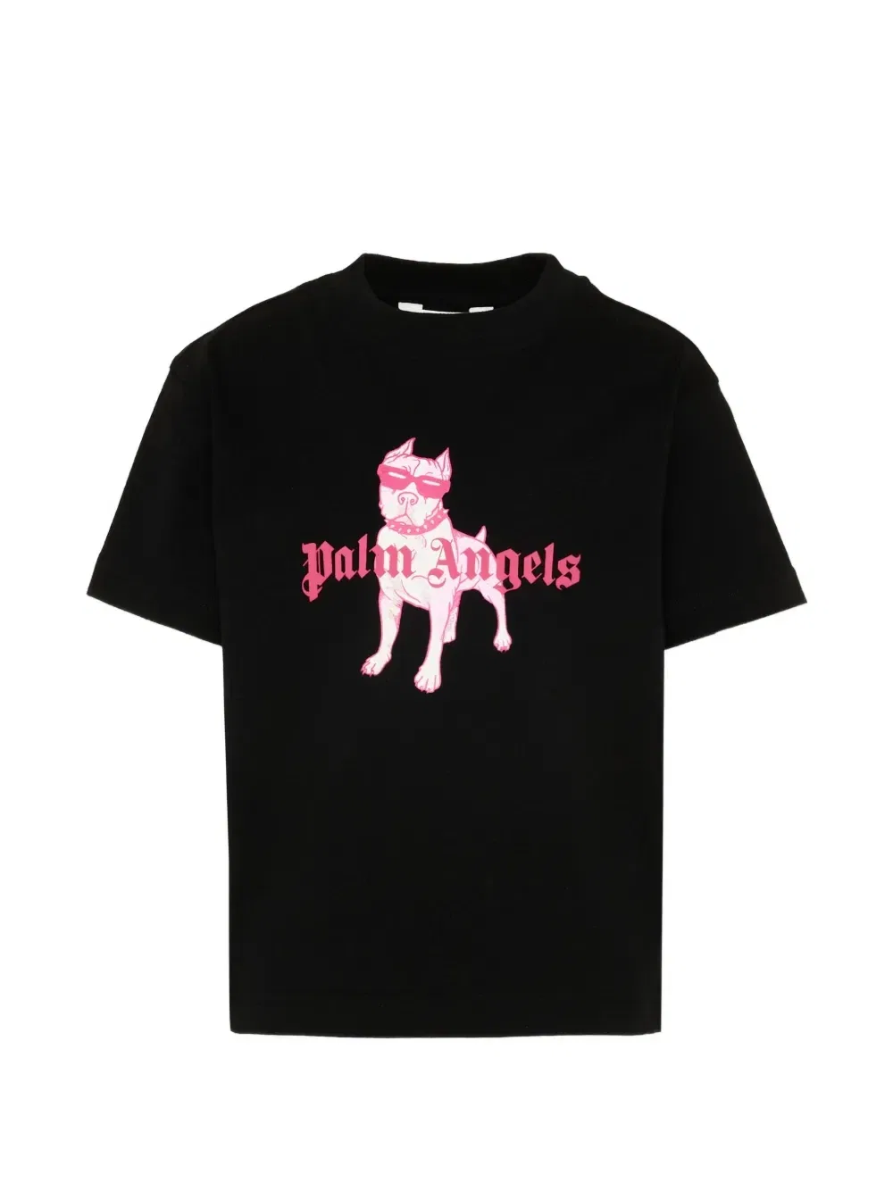Футболка с короткими рукавами Palm Angels Kids, черный