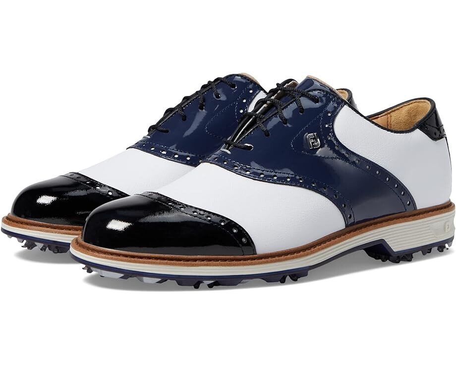 

Кроссовки FootJoy Premiere Series - Wilcox Golf Shoes, цвет White/Navy/Black, Серый, Кроссовки FootJoy Premiere Series - Wilcox Golf Shoes, цвет White/Navy/Black