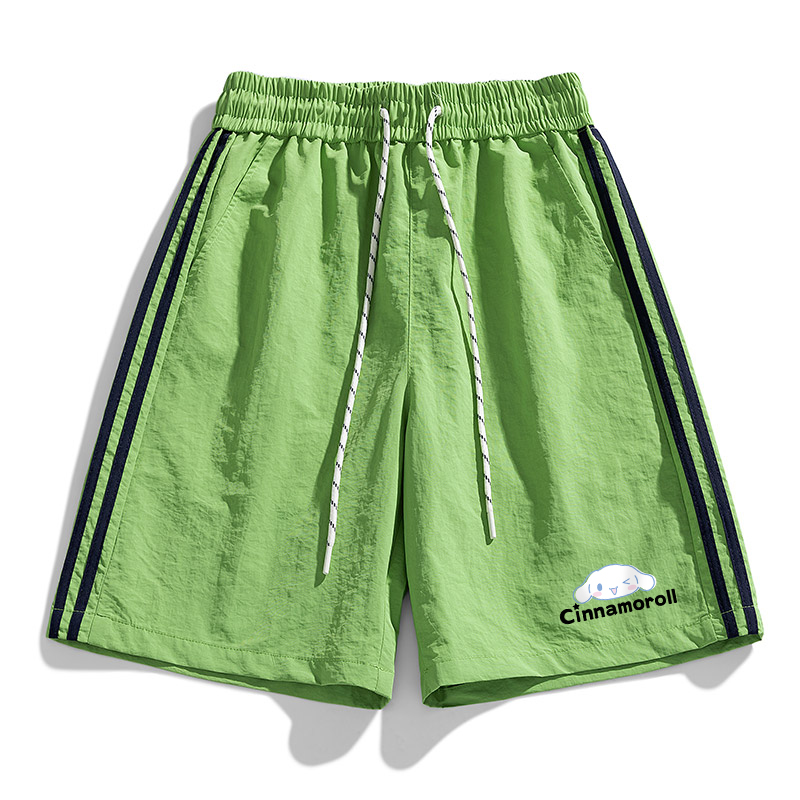 

Шорты повседневные Unisex CINNAMOROLL Yugui Dog Sanrio, зеленый