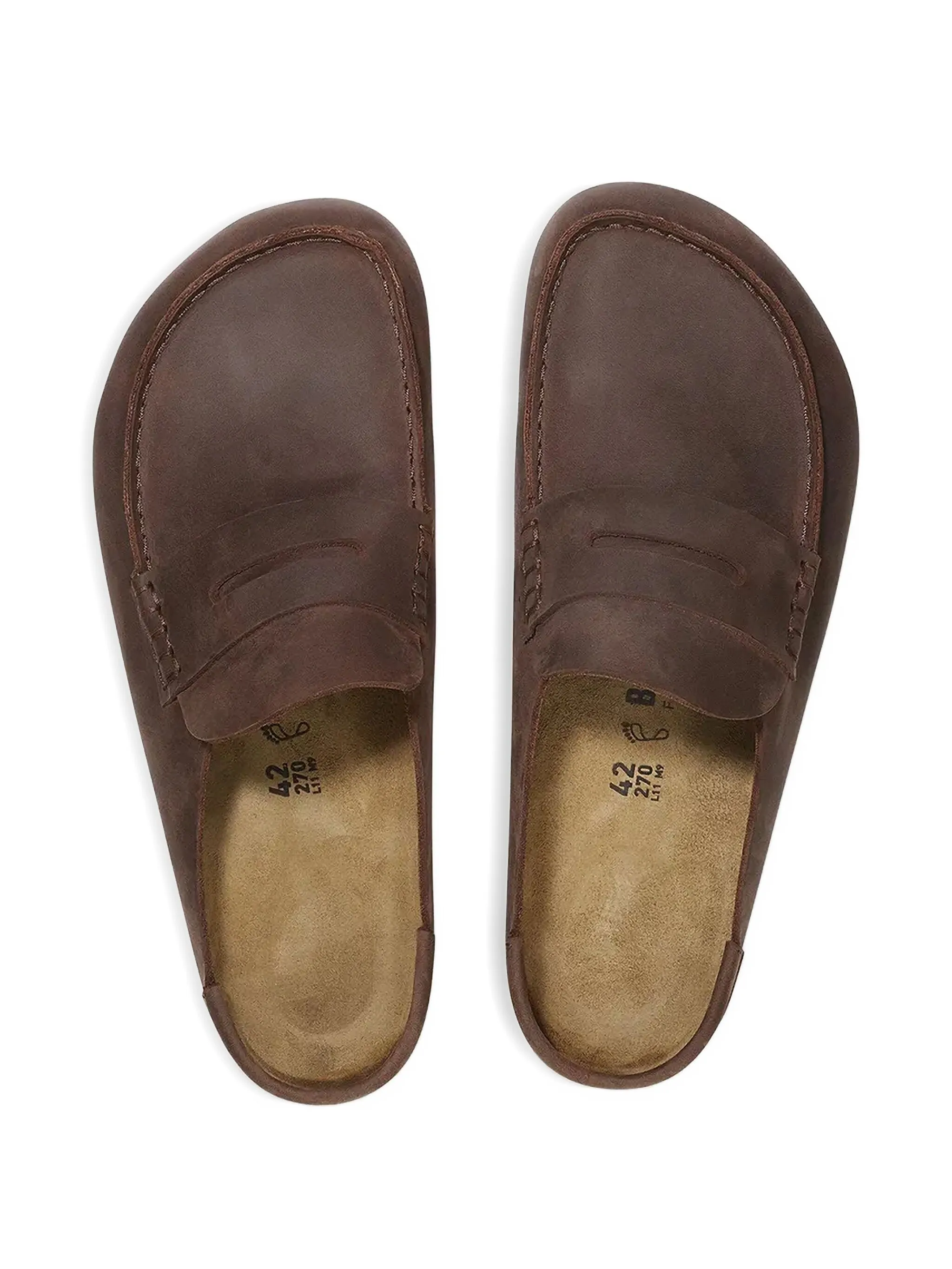 Пенни-лоферы Naples Birkenstock, коричневый — фото 3