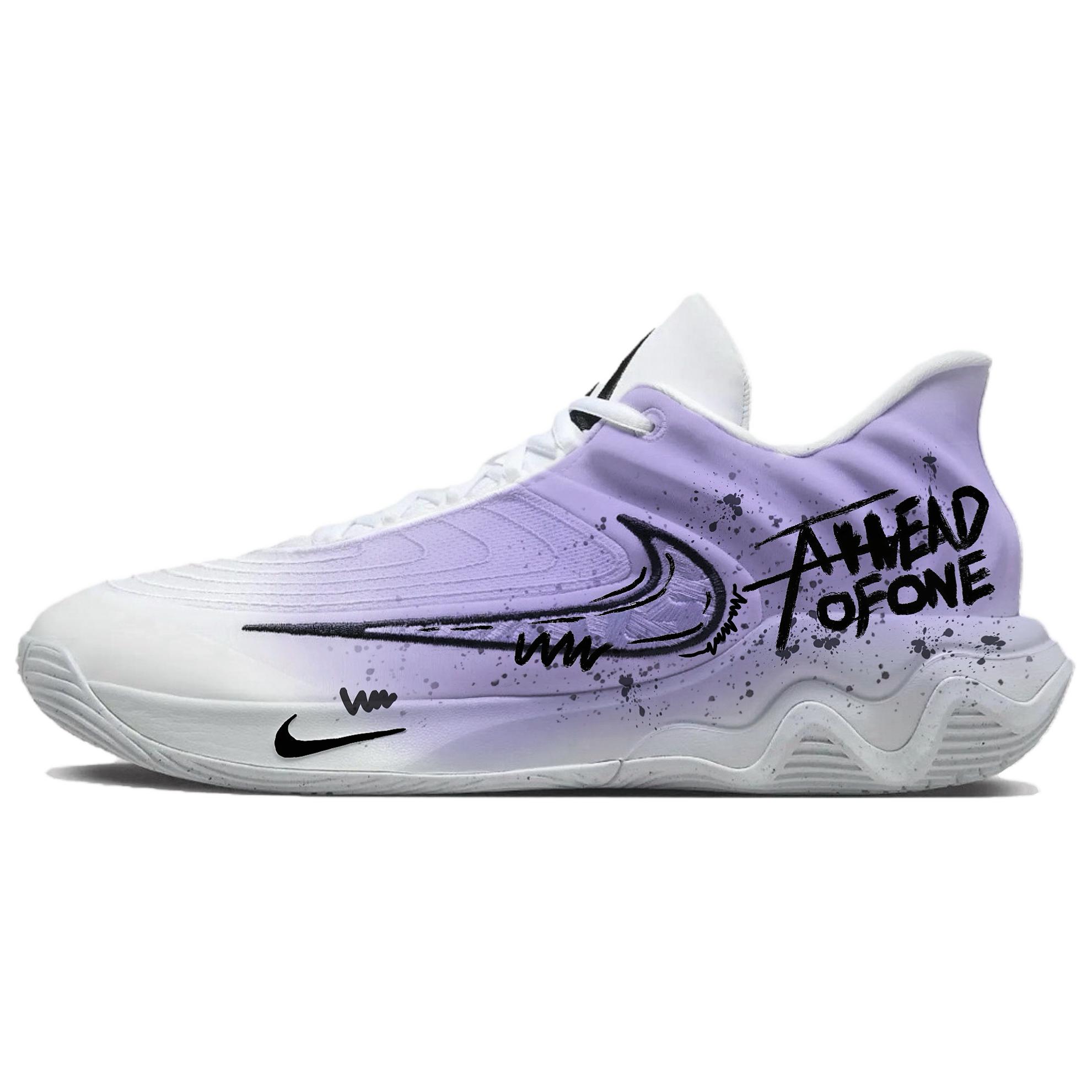 

Nike Giannis Immortality 4 Coverage Low top баскетбольные кроссовки мужские Purple