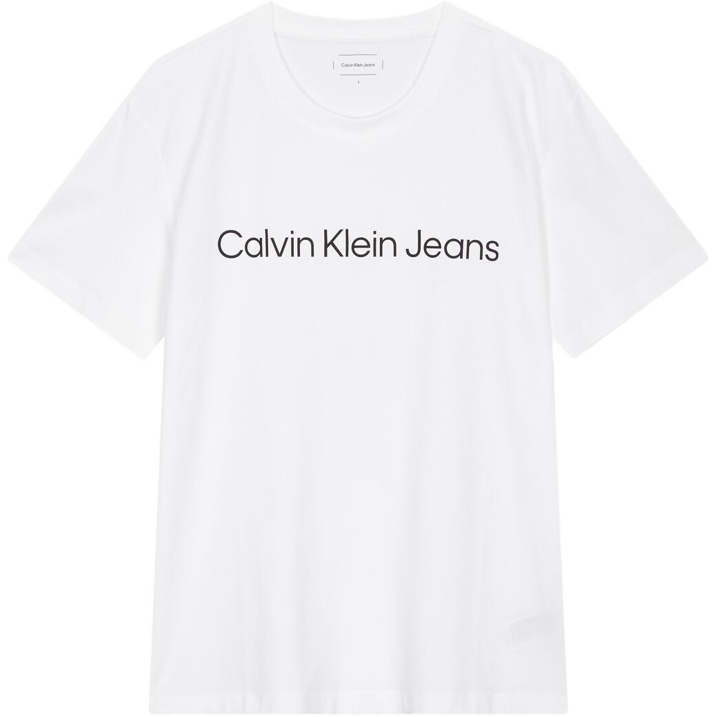 

Calvin Klein Футболка мужская ярко-белая, Белый, Calvin Klein Футболка мужская ярко-белая
