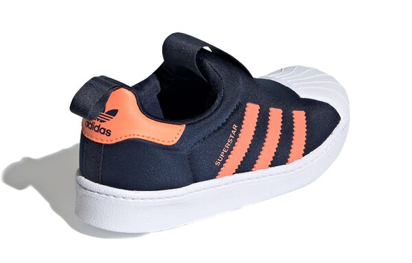 Кроссовки суперзвезда 360 c Adidas, синий — фото 4