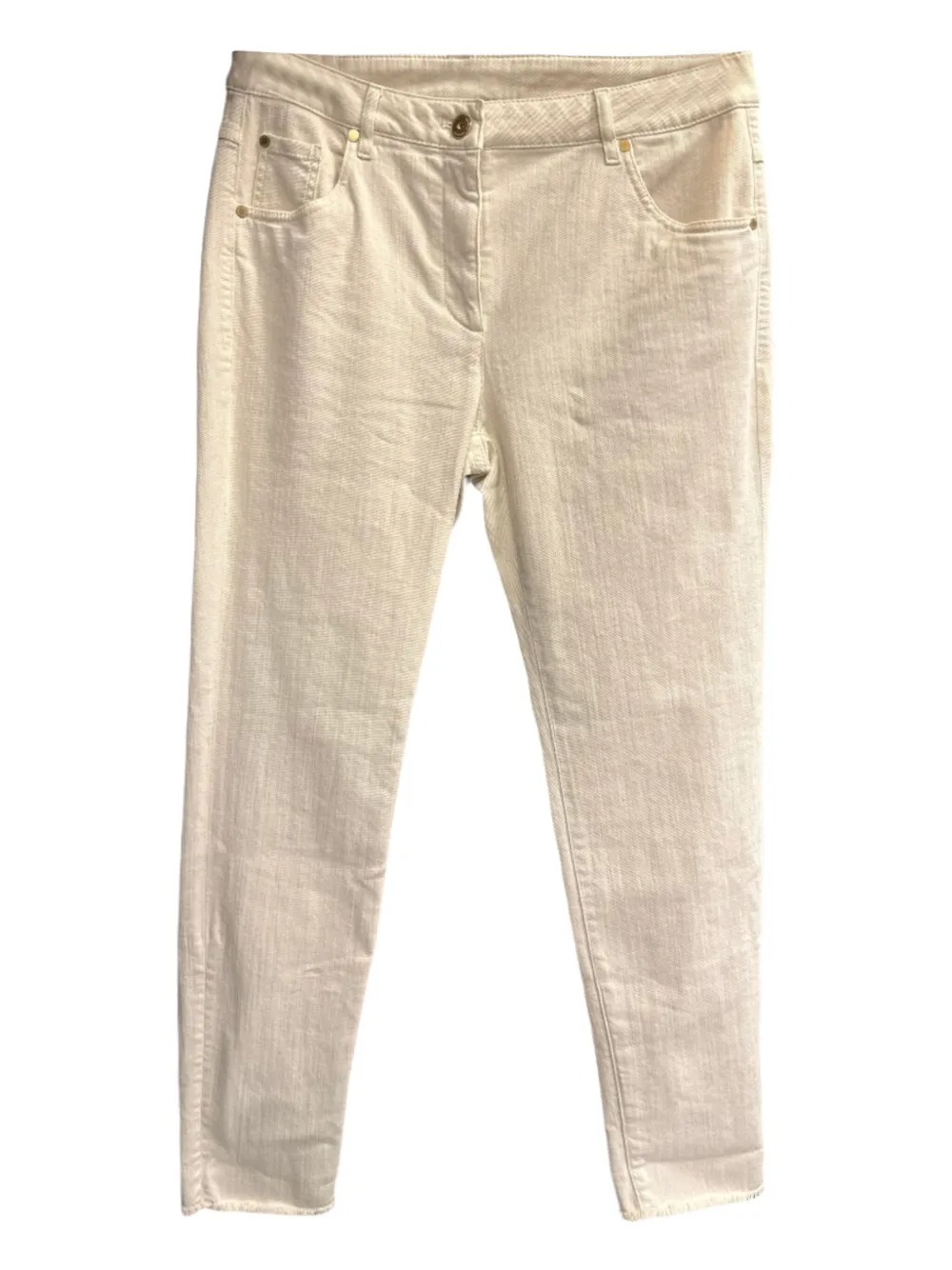 

Прямые джинсы Brunello Cucinelli, белый