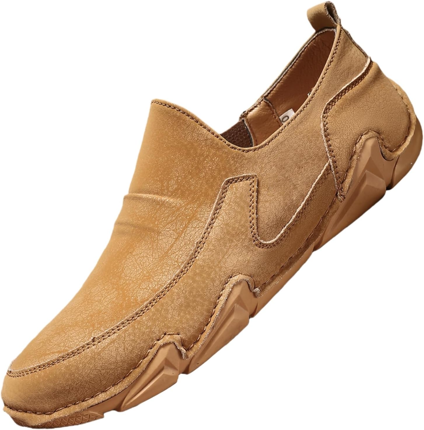 

Мужские кеды больших размеров низкие- мягкий верх, простой и элегантный дизайн, противоскользящие, подходят для повседневной носки, прогулок и поездок на работу Fmshi, коричневый