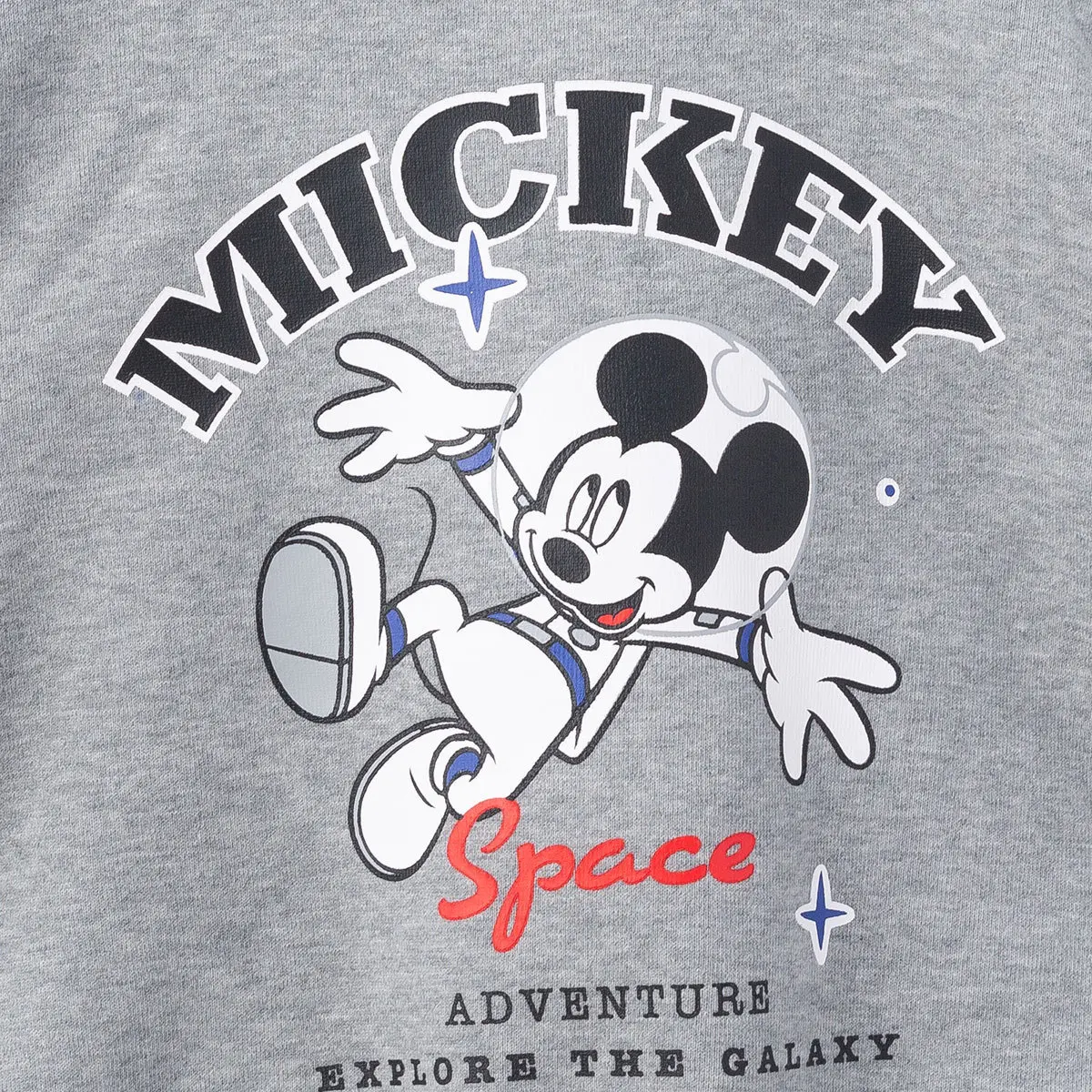 Свитшот Mickey Series Heather Gray для детей 3-7 лет Disney, серый — фото 4