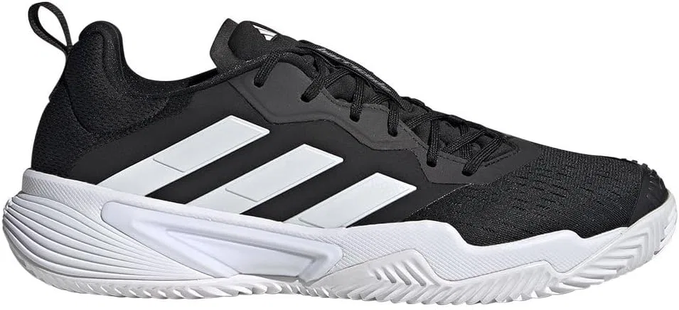 Кроссовки Adidas Unisex Barricade Cl M Low (не для футбола), Core Black Ftwr White Grey Four — фото 2