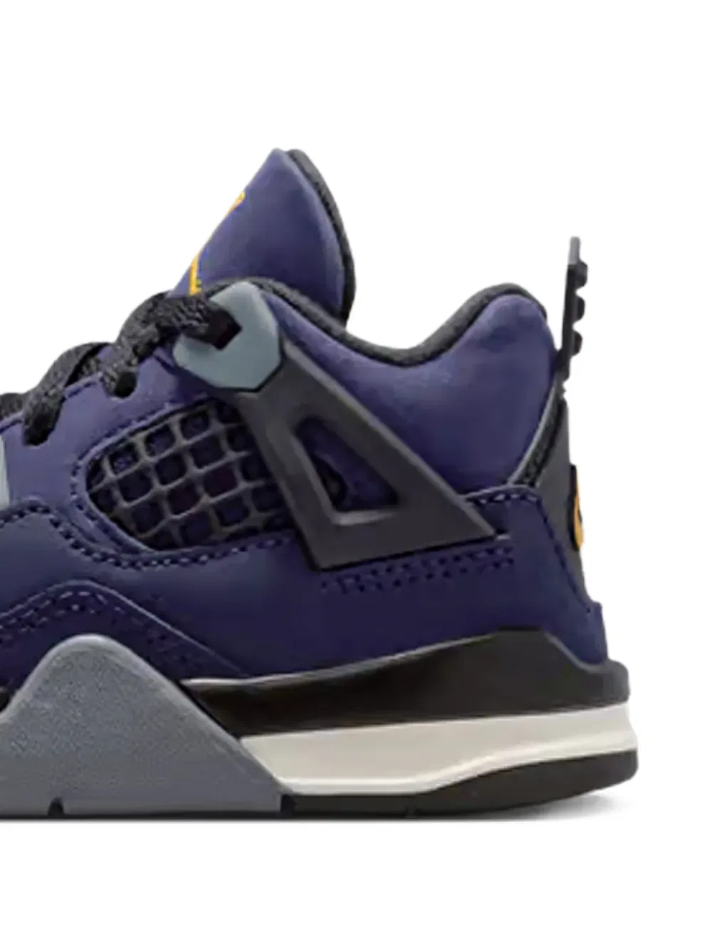 Кроссовки Air Jordan 4 Jordan Kids, синий — фото 2
