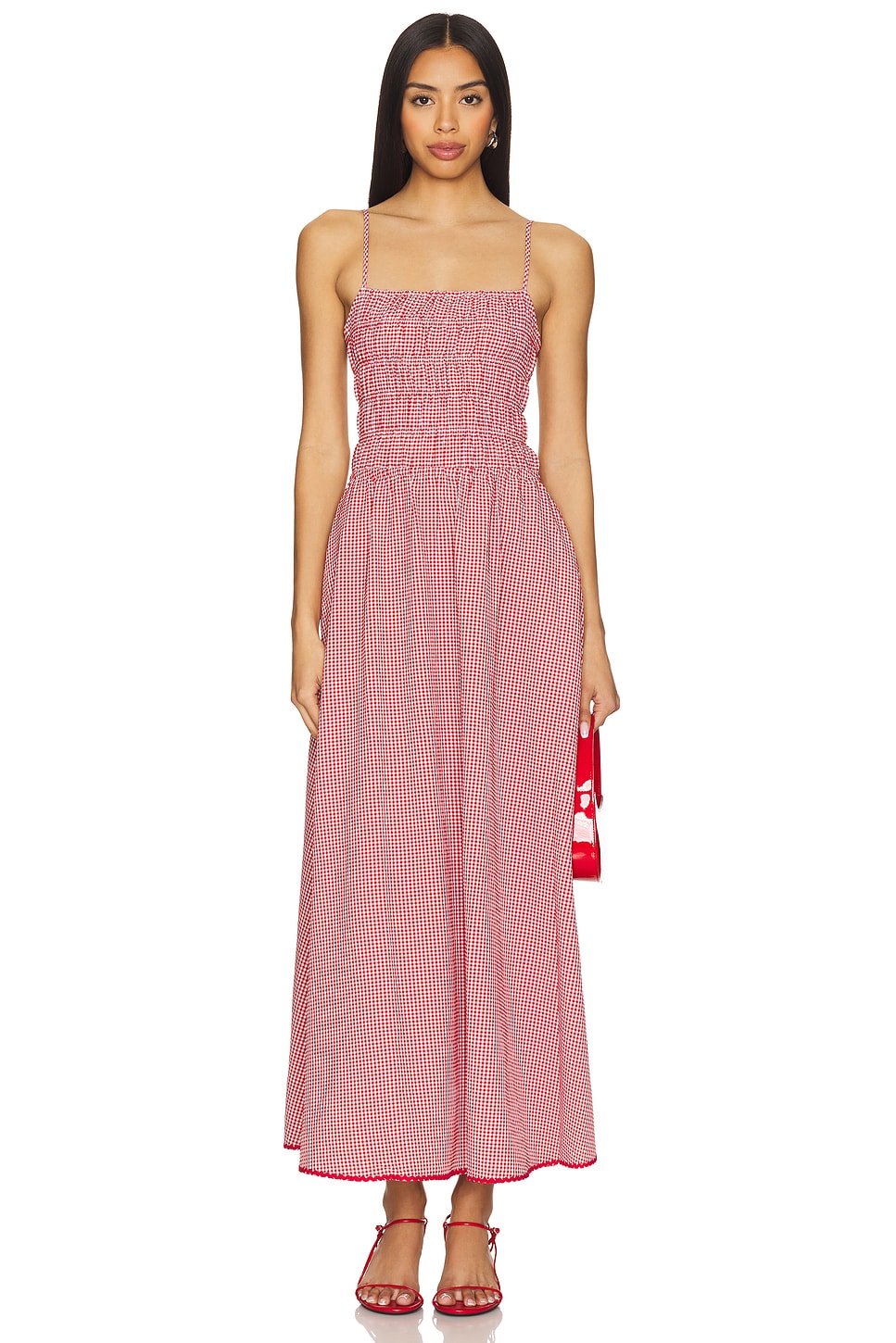 

Платье X revolve delta от Solid & Striped, apple red gingham