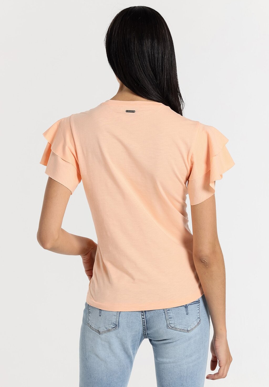 

Футболка с принтом FRESH MINT FRUIT HEART GRAPHIC KURZARM LOIS Jeans, фиолетовый
