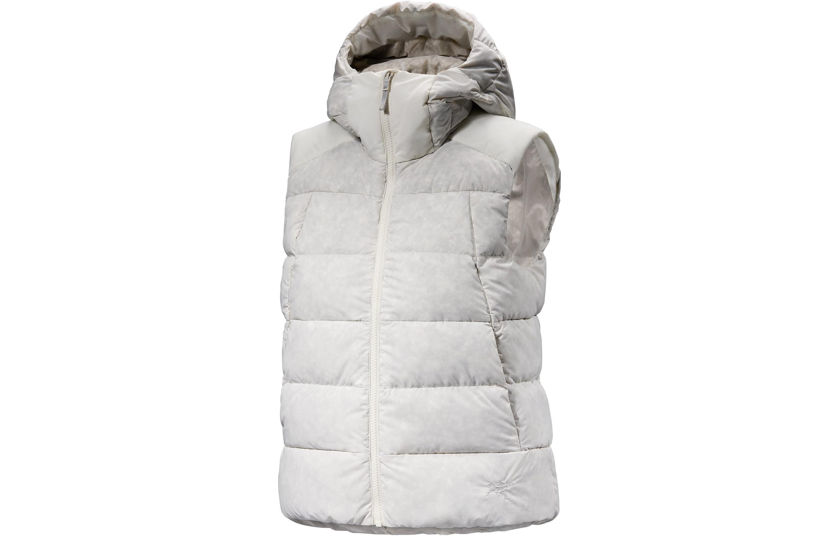 

Arcteryx Женская пуховая жилетка THORIUM, Polar White/Arctic Silk