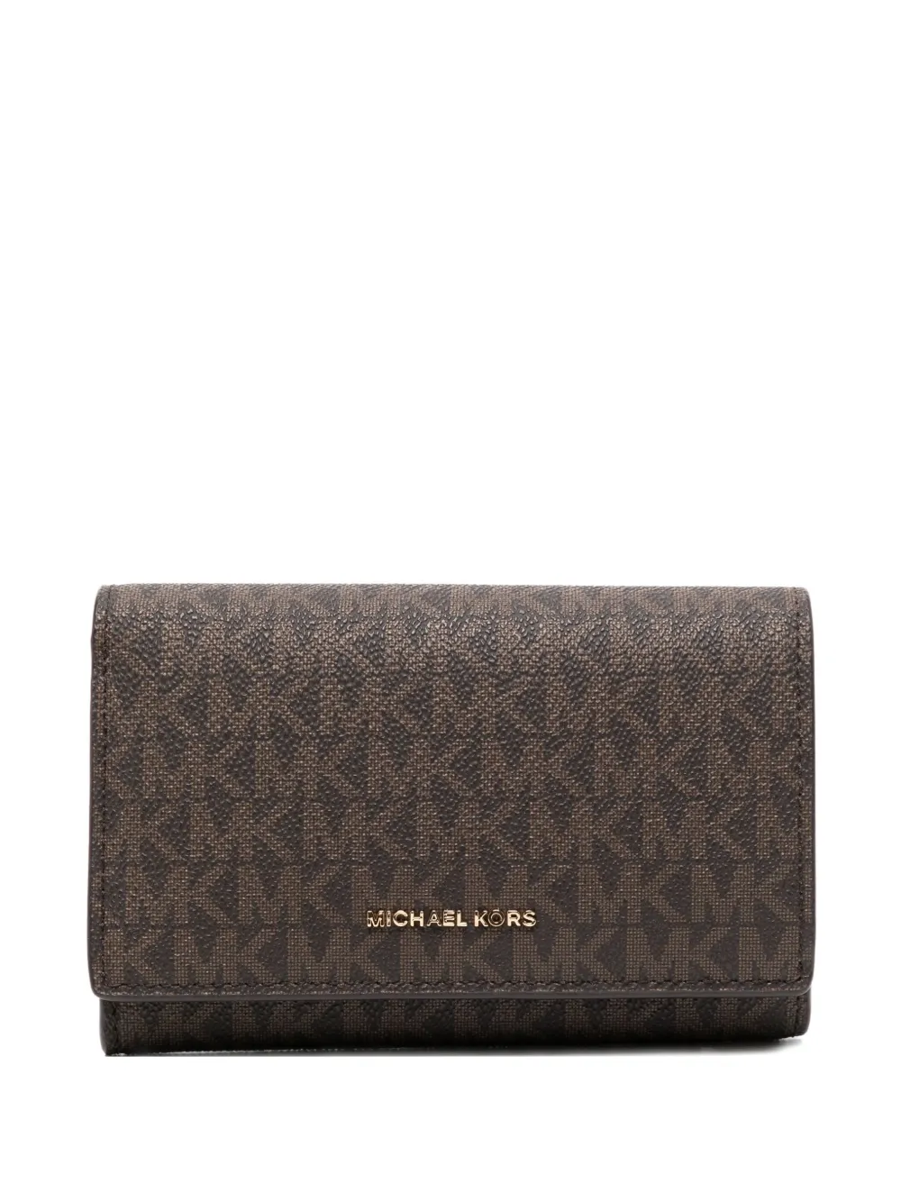 

Кошелек с логотипом MICHAEL KORS, коричневый