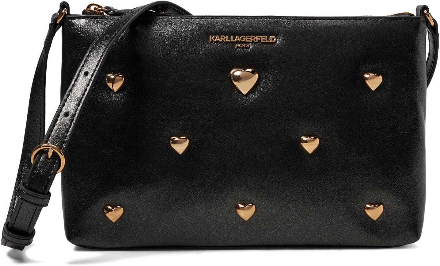 

Сумка Karl Lagerfeld Paris Adele Bucket, цвет Black/Gold, Черный, Сумка Karl Lagerfeld Paris Adele Bucket, цвет Black/Gold