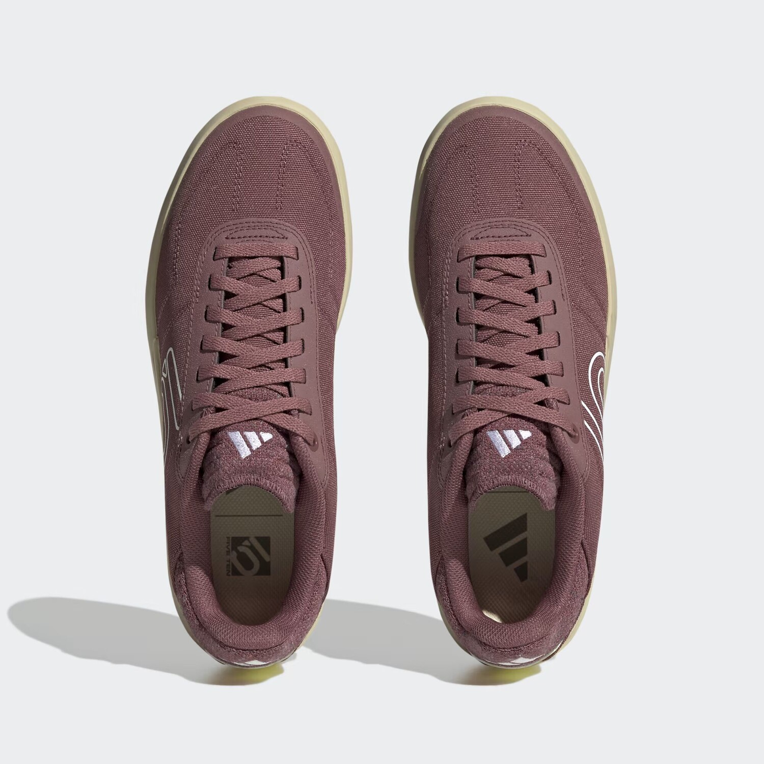 Холщовые кроссовки для горного велосипеда Five Ten Sleuth DLX Adidas, цвет Burgundy/Cloud White/Core Black — фото 2