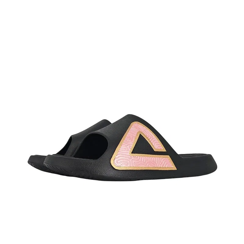 Шлепанцы Peak износостойкие E92037L Black/Gold Pink — фото 4