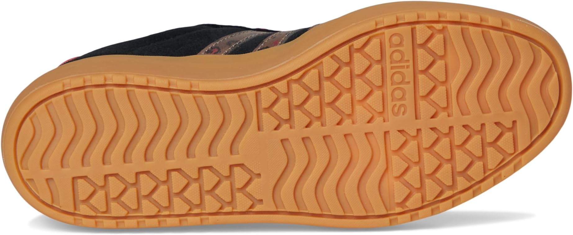 Кроссовки Adidas Kids VL Court Bold Shoes, Black/Wonder Beige/Shock Pink — фото 3