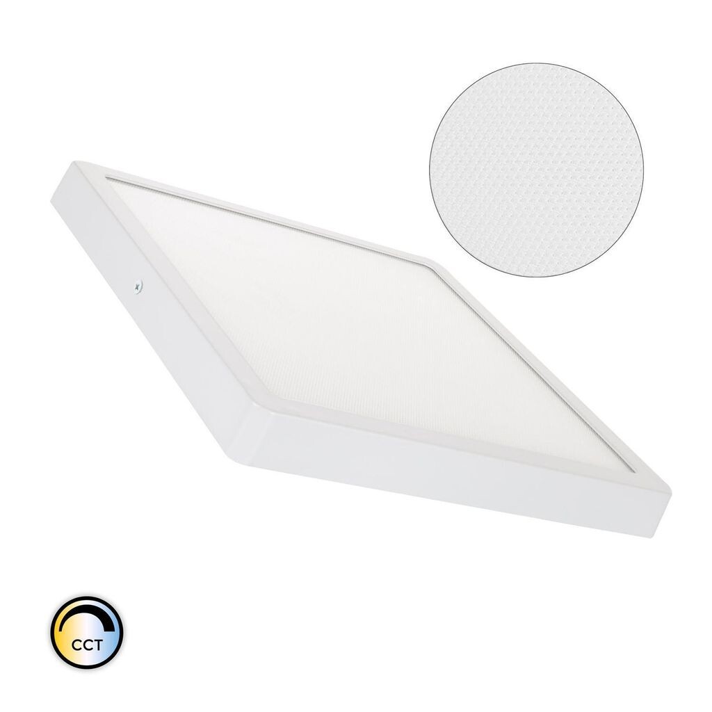 

Светодиодный потолочный светильник 24 Вт Square Superslim (CRI90) Микропризматический, выбираемый CCT (UGR17), 280x280 мм, выбираемый (Теплый-Нейтральный-Холодный) LEDKIA
