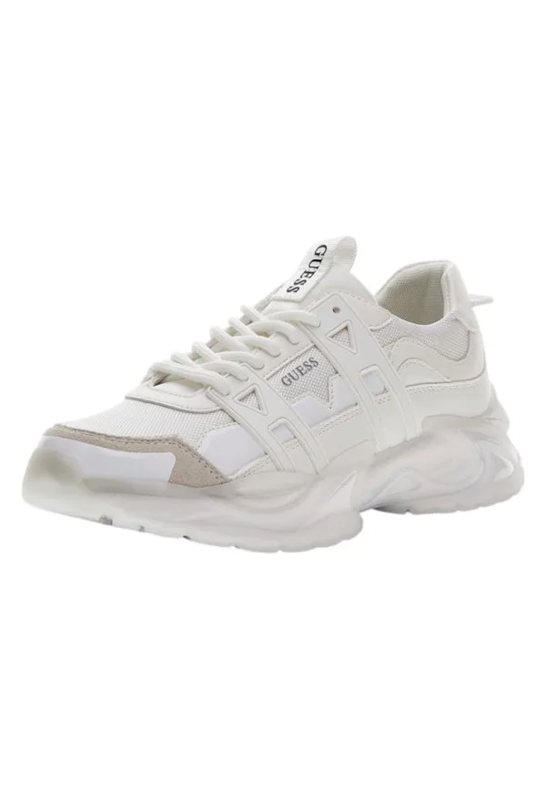 Кроссовки belluno misto pelle guess uomo кроссовки Guess, Bianco — фото 2