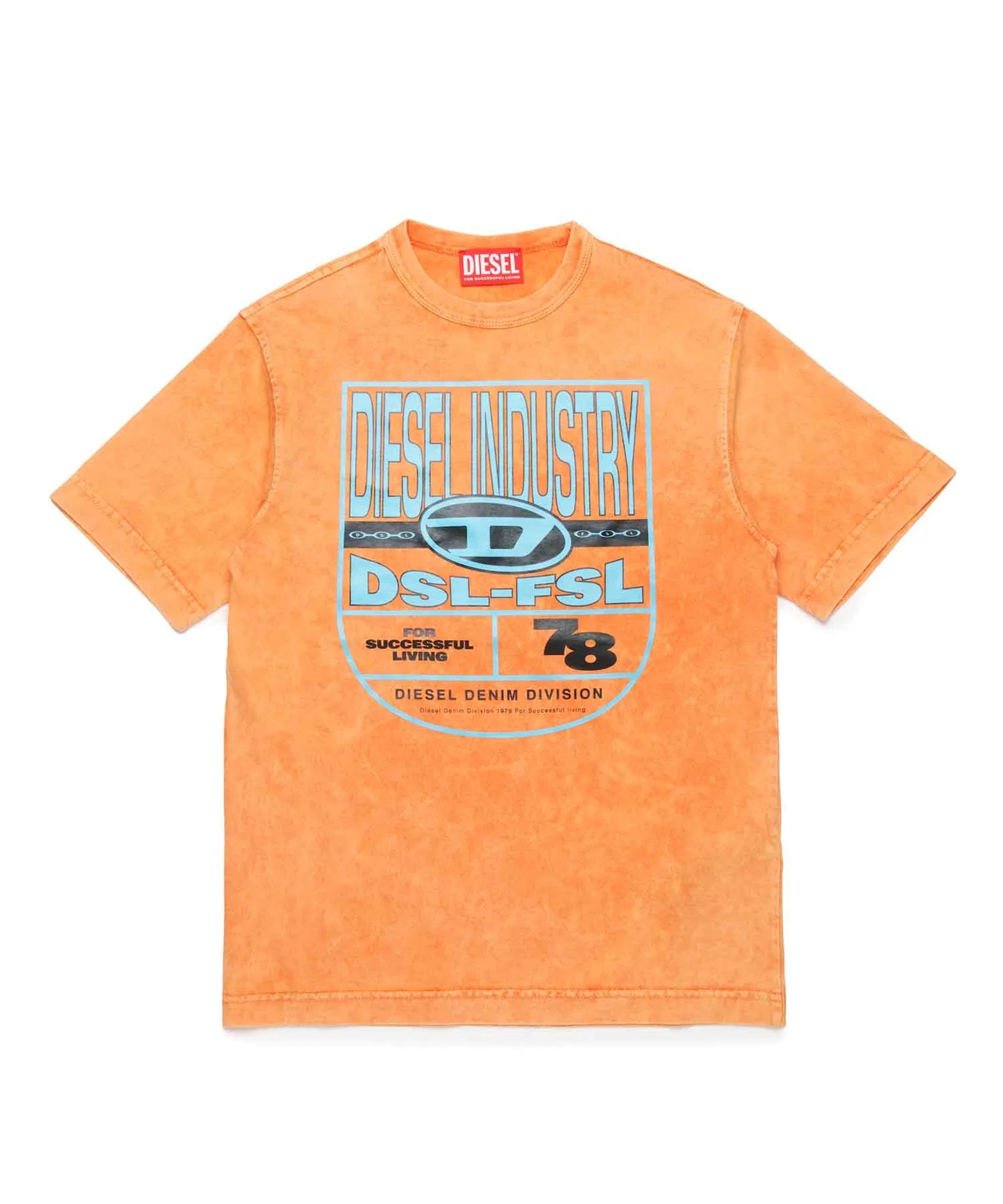 Детская футболка DIESEL KIDS с логотипом — фото 3