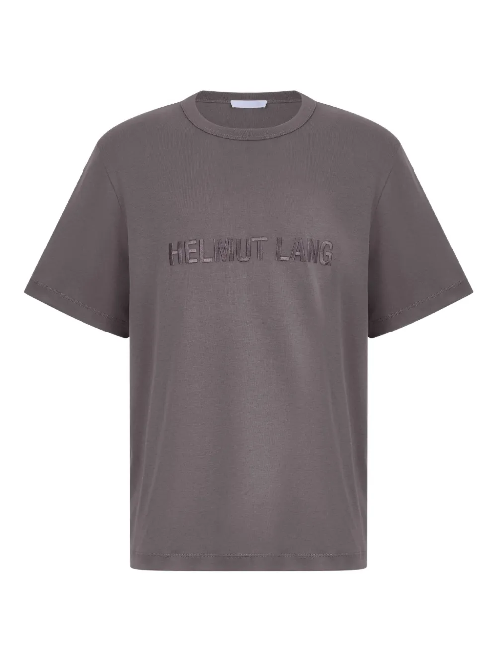 

Футболка с вышитым логотипом Helmut Lang, коричневый