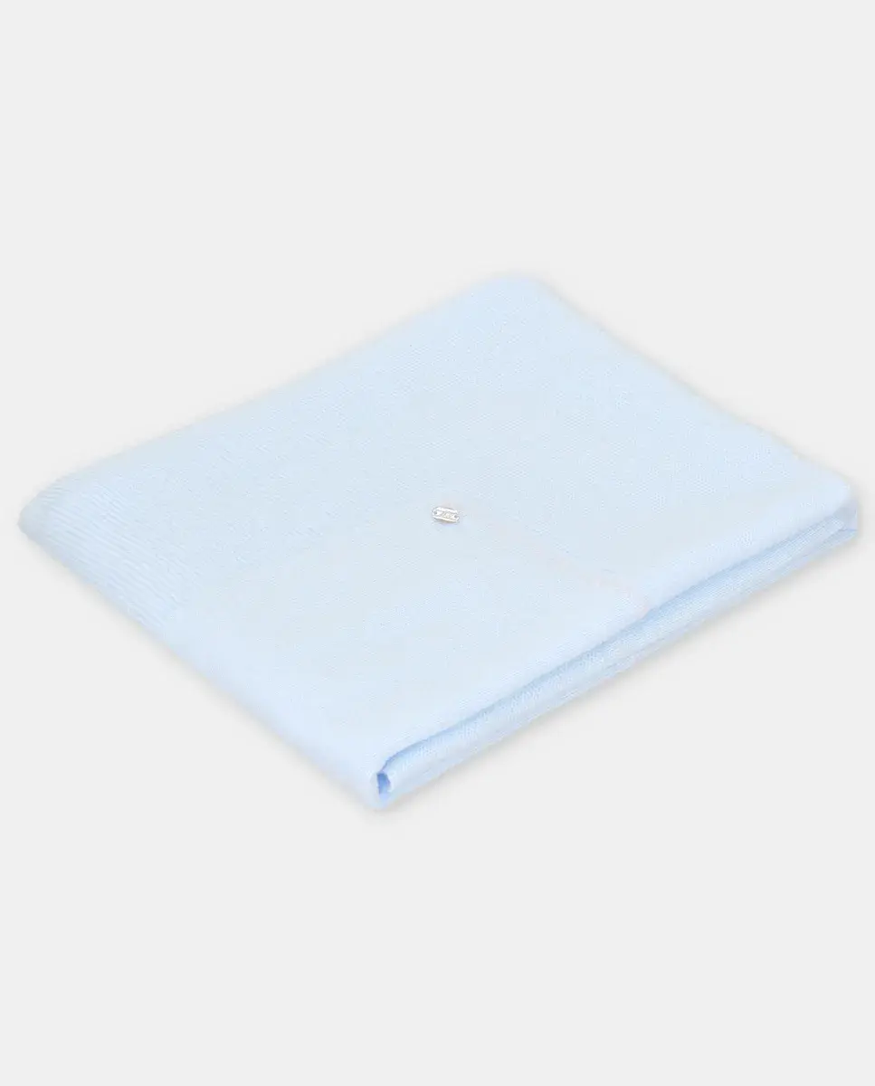 

Вязаная детская шапочка голубого цвета Martín Aranda