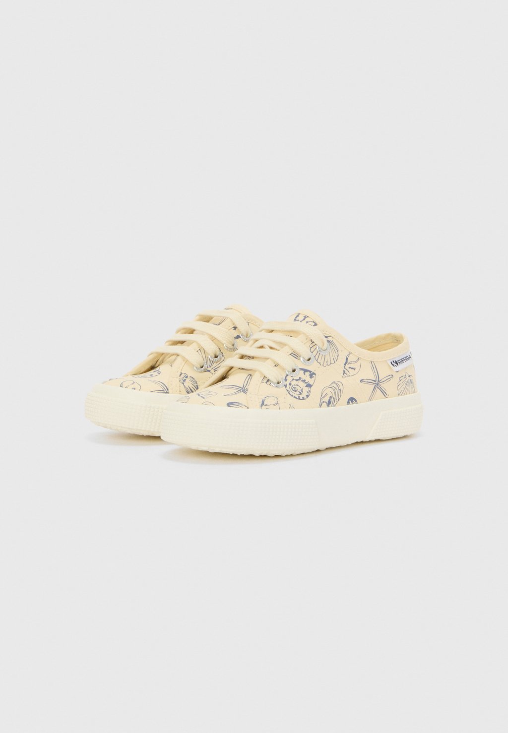 Кроссовки SEASHELLS UNISEX - Baby shoes Superga, белый — фото 2