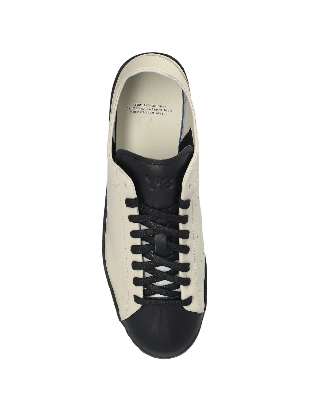 Кроссовки Superstar Y-3, бежевый — фото 3