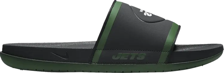 

Кроссовки NFL x Offcourt Slide 'New York Jets', черный, Серый, Кроссовки NFL x Offcourt Slide 'New York Jets', черный