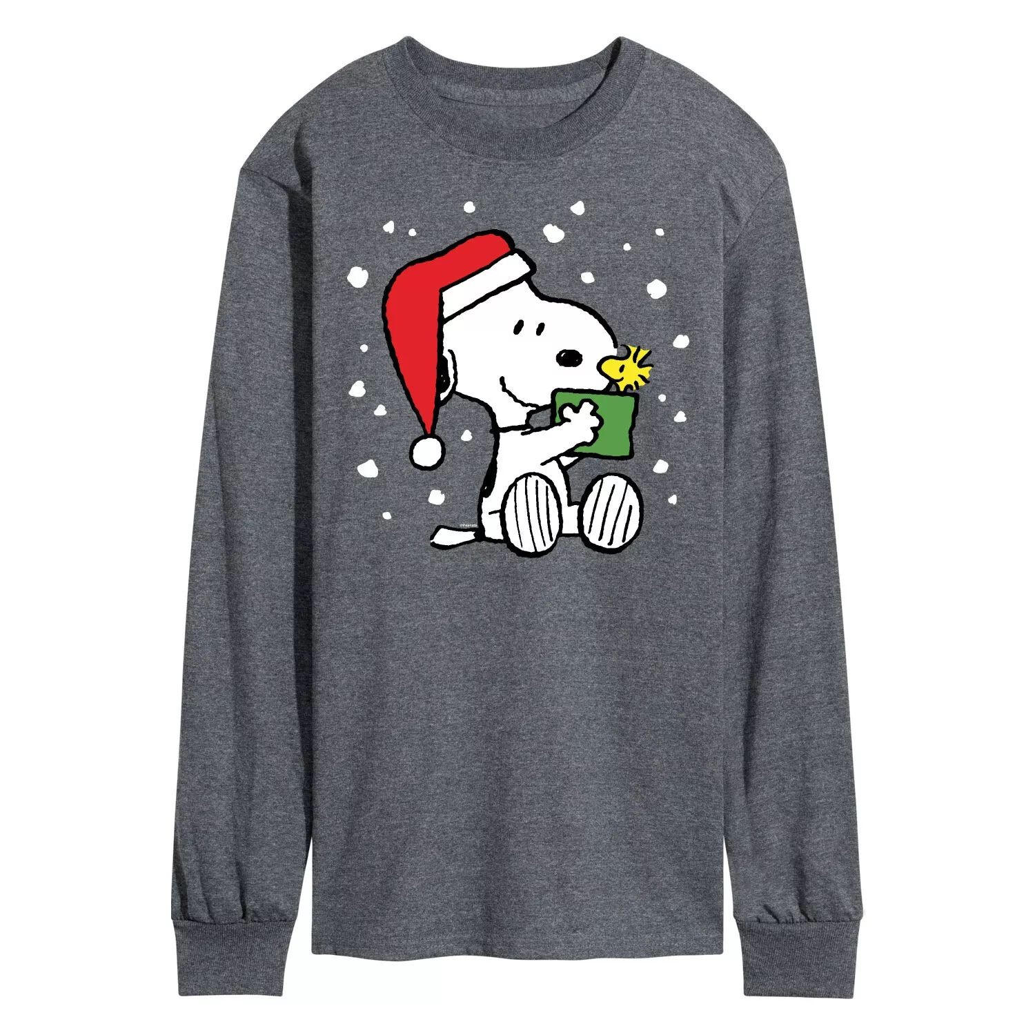 

Мужская футболка с длинным рукавом Peanuts Present Licensed Character