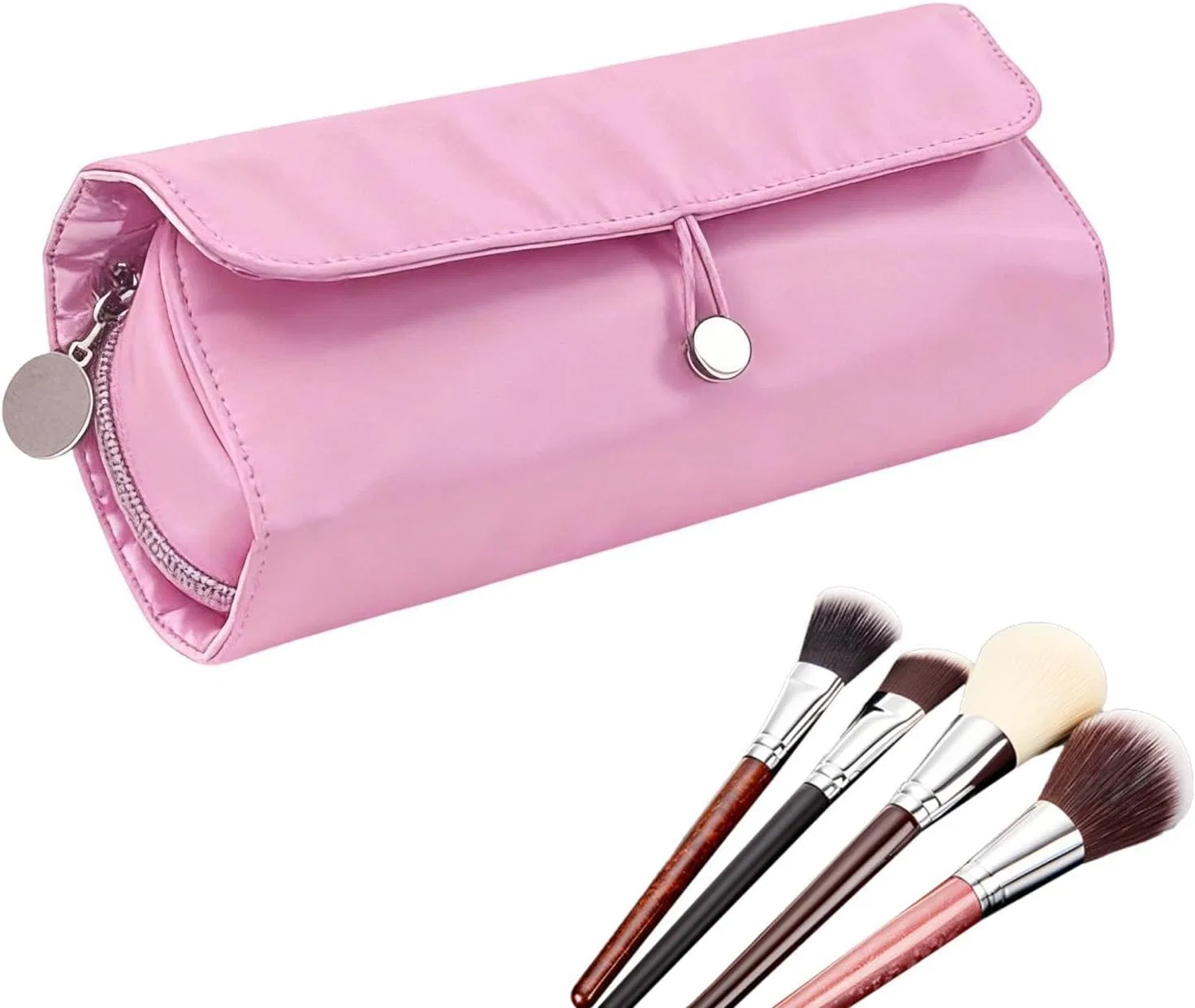 Дорожный чехол для кистей для макияжа Generisch, Rosa