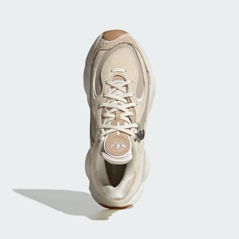 Adidas Низкие детские повседневные кроссовки Khaki для подростков — фото 4