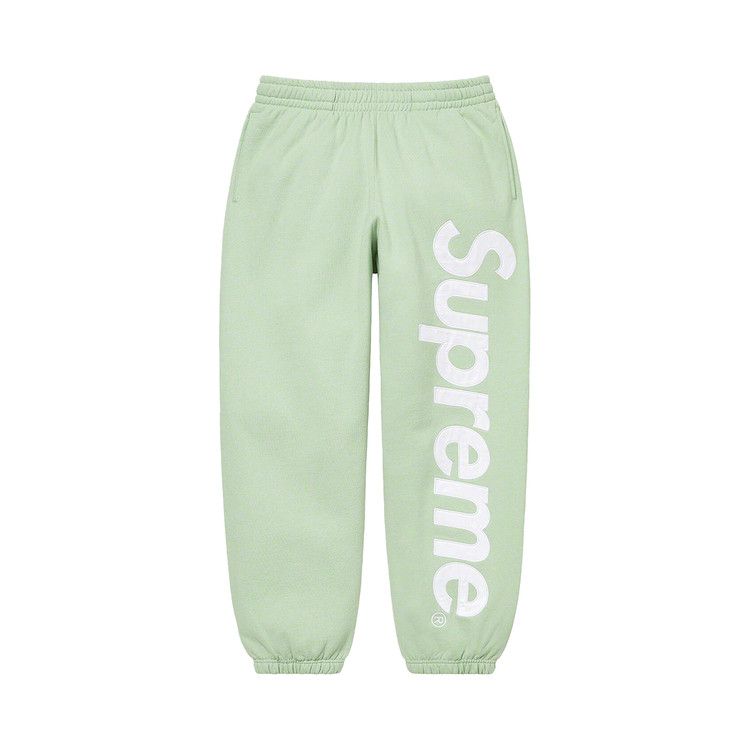 

Спортивные брюки Supreme Satin Appliqué Sweatpant, Mint