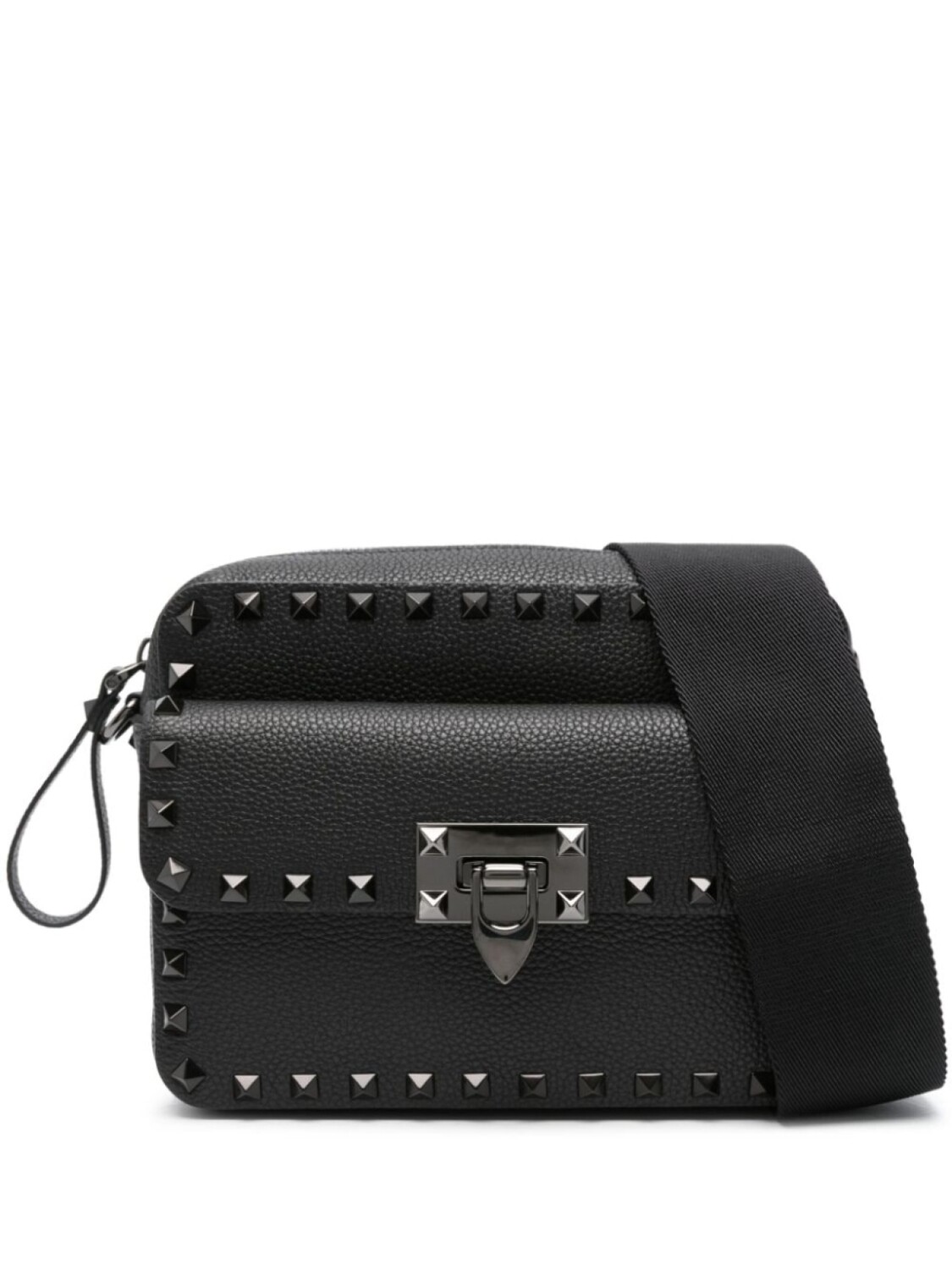 

Valentino Garavani сумка-мессенджер с декором Rockstud, черный