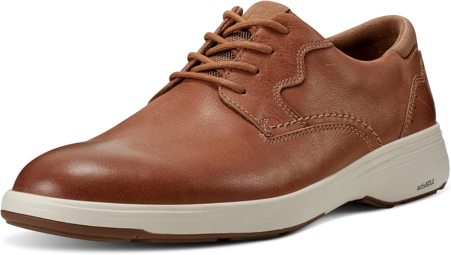 Мужские кроссовки Oxford Rockport Noah с гладким носом, карамельный