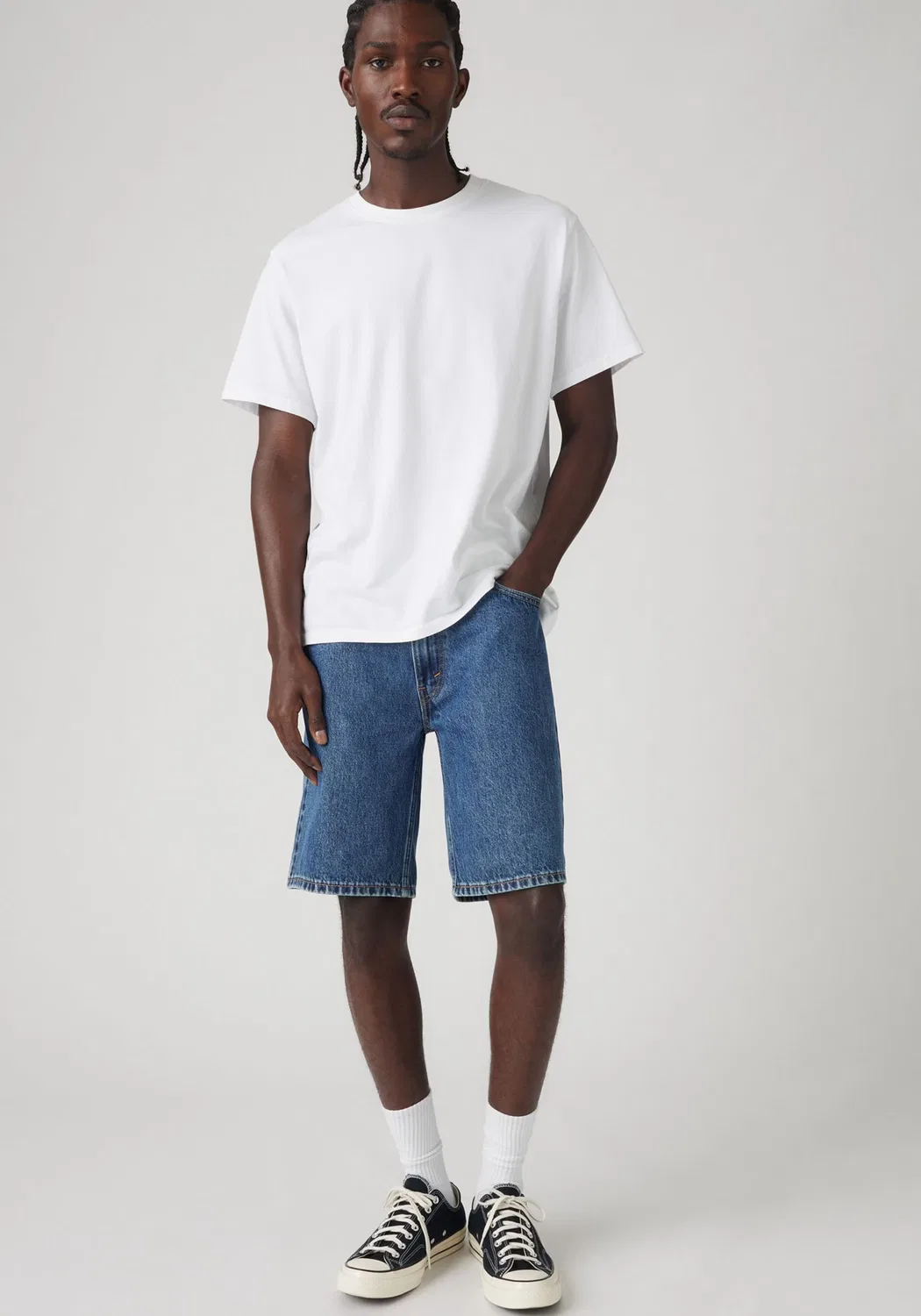 Брюки свободного кроя Levi'S , Blue Denim — фото 3