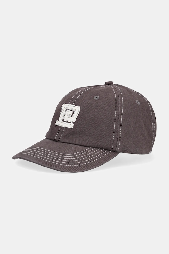 

Хлопковая кепка с козырьком Monogram P.E Nation, серый