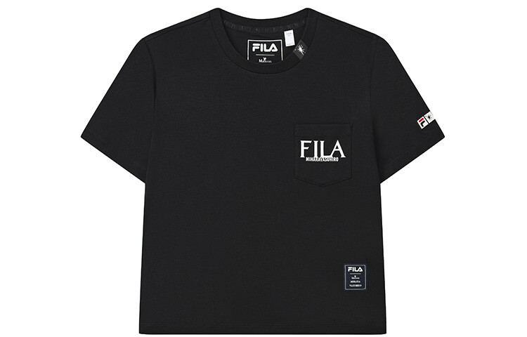 

ФИЛА Женская футболка FILA, цвет Black