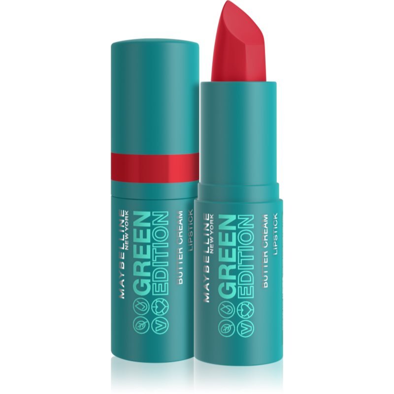 

Кремовая увлажняющая помада Maybelline Green Edition оттенок 004 Кленовый 3,4 г Inna Marka