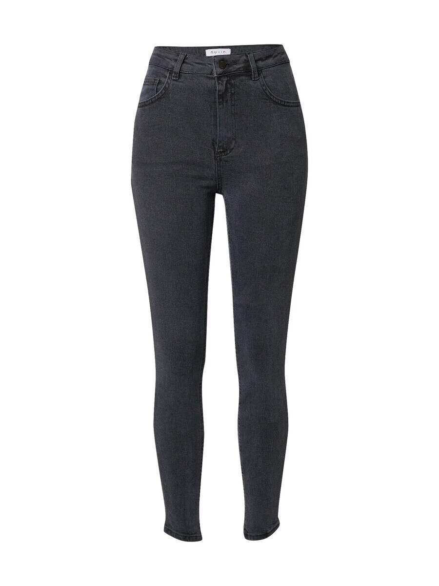 

Джинсы скинни NU-IN Skinny Jeans, черный деним