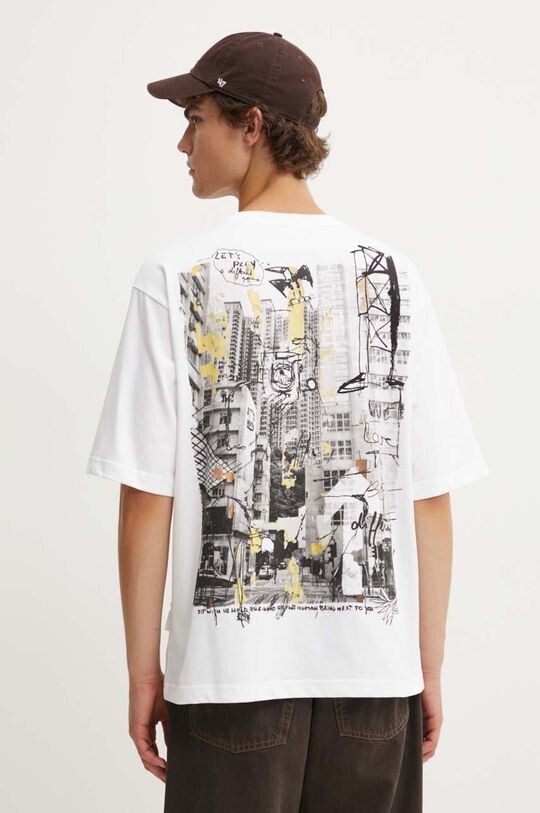 

Футболка KAI из хлопка Desigual, белый